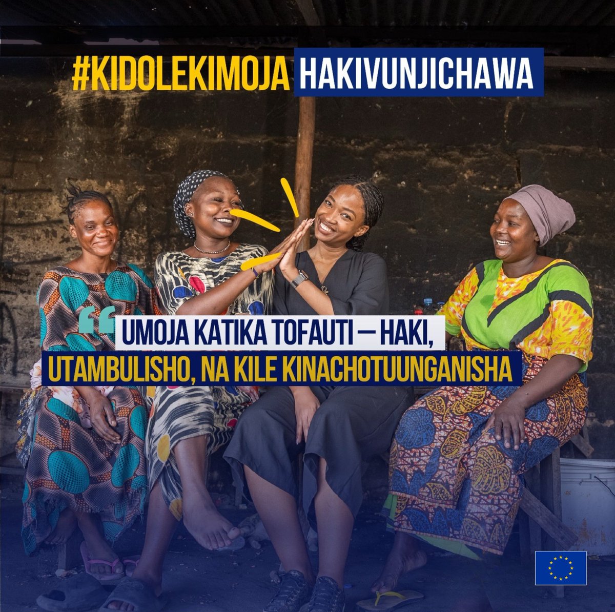 Hilda4ya's tweet photo. Je, inawezekana kuungana huku
kila mmoja akibaki na utofauti wake?

Umoja wa Ulaya unaunganisha mataifa 27, yakijenga amani, heshima na ustawi kupitia misingi ya Haki, Demokrasia, na kuheshimu utofauti.

#KidolekimojaHakivunjiChawa
@EUinTZ https://t.co/119NlD4QMK