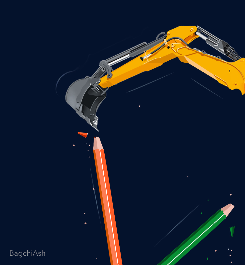 BagchiAsh's tweet image. चलेगा बुलडोज़र तो आएंगे बुतखाने कई जद में...
#chitrakoot