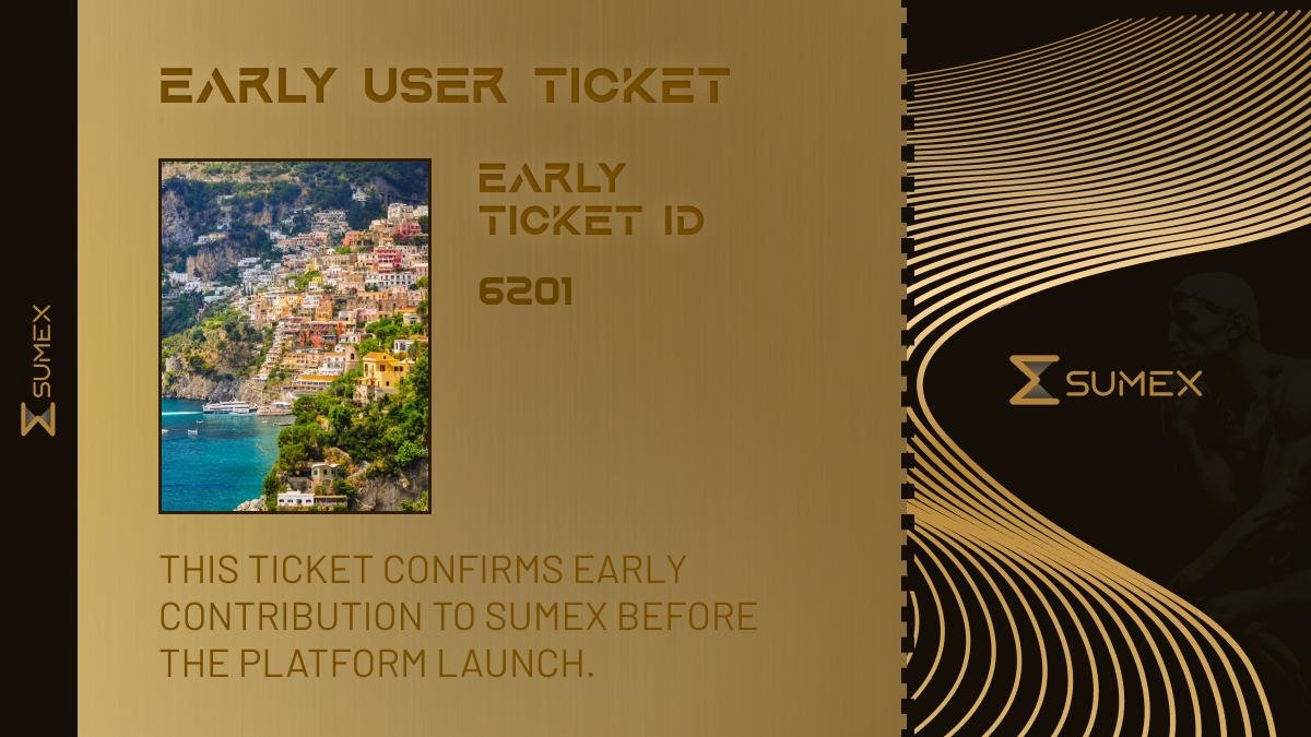 I want to become one of the EARLY BIRDS in <a href="/Sumex_Labs/">SUMEX | Web3 SuperApp</a>!

Only 15,000 roles - and they’re getting claimed fast.

Their first OG-PASS wave was claimed in just one day, I’m not missing this one.

TGE SOOOOOON!

btw - check out my excellent ticket