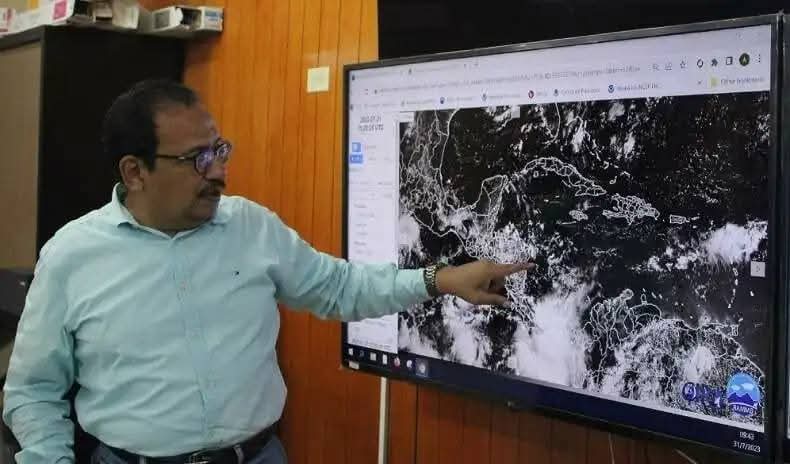 db_nicaragua's tweet photo. 🌦️ El INETER informó que la primera etapa del período lluvioso en Nicaragua será bajo condiciones neutras, sin influencia de #LaNiña ni #ElNiño, según el Director de Meteorología, Ing. Marcio Baca. 🌤️🌧️

#Nicaragua 
#INETER https://t.co/dVaP4RMSKs