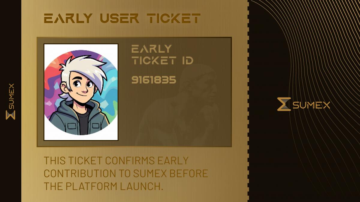 Meshksrr's tweet photo. I want to become one of the EARLY BIRDS in @Sumex_Labs!

Only 15,000 roles - and they’re getting claimed fast.

Their first OG-PASS wave was claimed in just one day, I’m not missing this one.

TGE SOOOOOON!

btw - check out my excellent ticket https://t.co/e7hb8ux9Gr