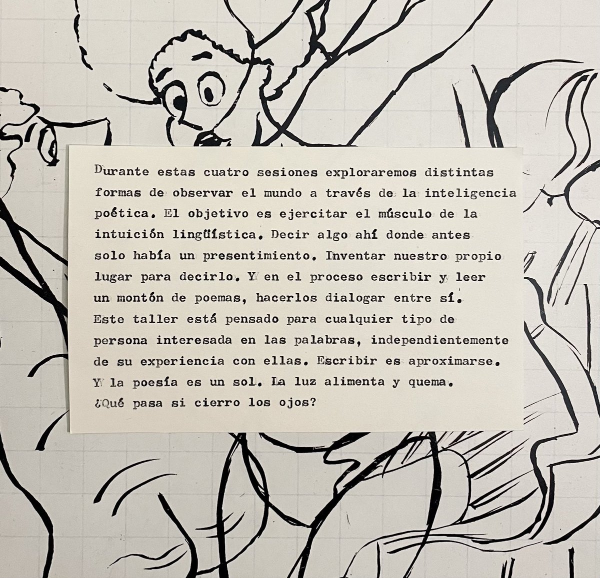 pabloroblesgast's tweet image. Querida gente de CDMX, los invito a inscribirse en OBSERVACIONES PELIGROSAS, taller de escritura poética que estaré impartiendo en Polilla Librería los sábados de febrero. Interesados manden mensaje @polillalibreria