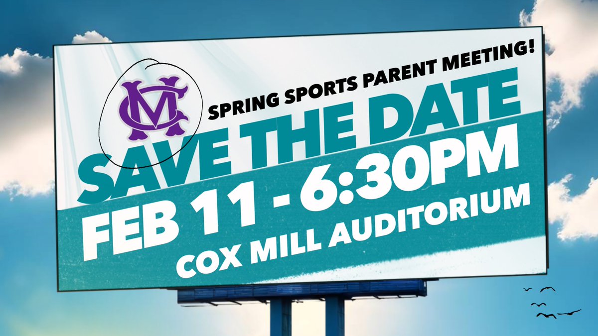 Cox Mill Athletics tweet media
