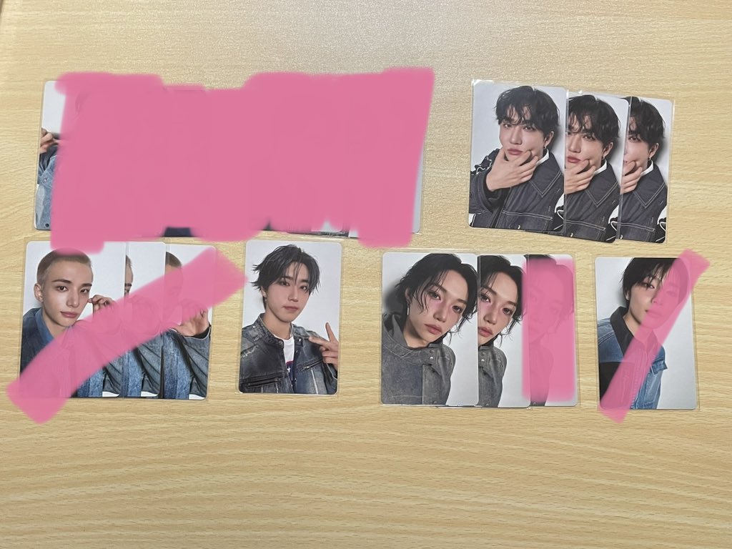 n_040314's tweet photo. Stray Kids  スキズ　Hollow   トレカ

【交換希望】

譲:画像1、2、3
求:SONY   ヒョンジン🥟
     FC   リノ&amp;スンミン🐰🐶
    他  スンミン🐶

関東オフイベで手渡し交換希望です。 https://t.co/h58b1VCCUx