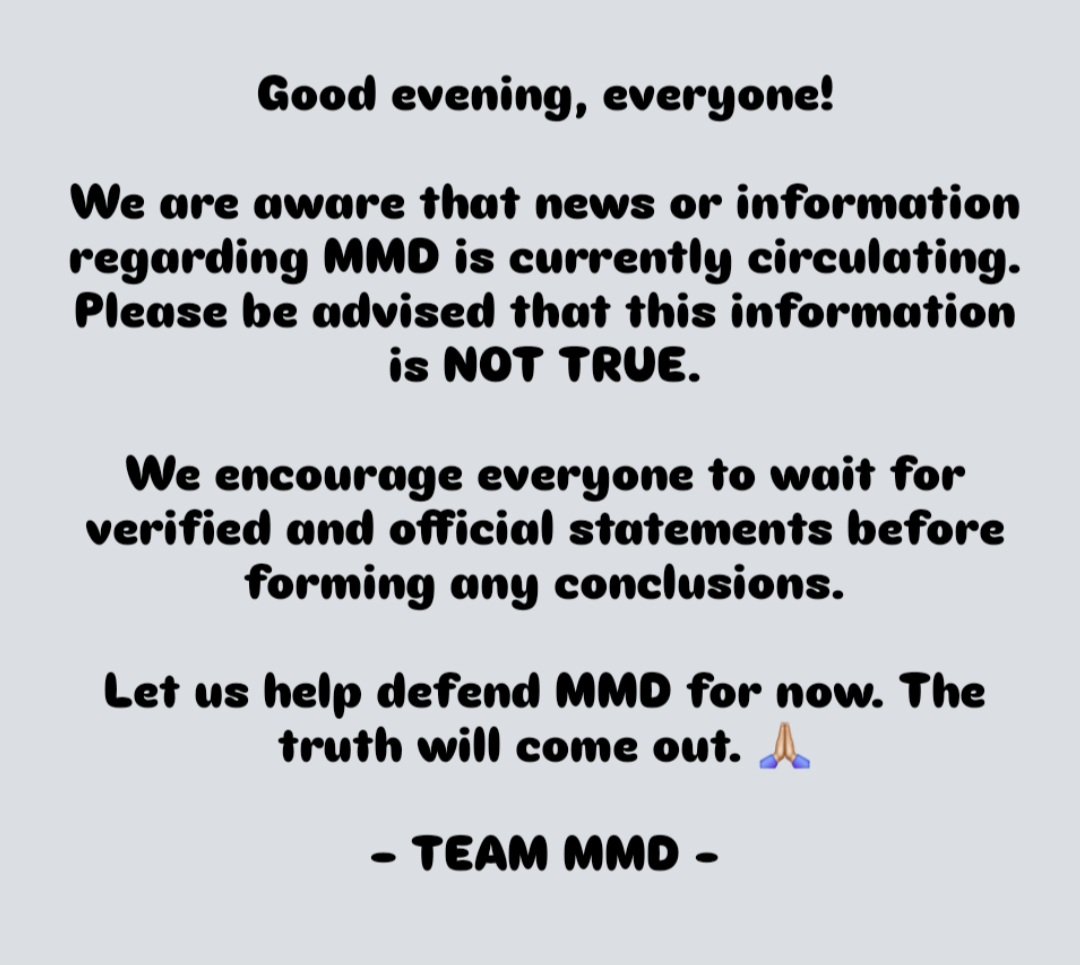 Please read &amp; repost! 🫶🏻 #MMD