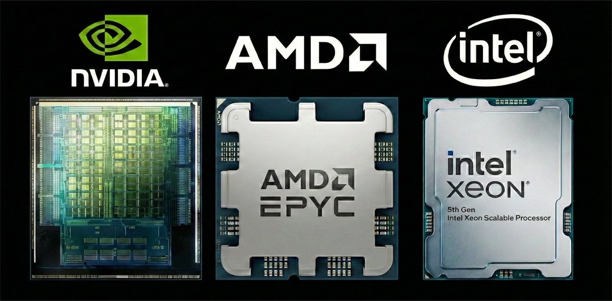HyperTechInvest's tweet image. $NVDA is competing with $AMD and $INTC directly on CPUs for the first time

$NVDA will offer Vera CPUs as a standalone product, marking its first entry as a direct competitor to Intel Xeon and AMD EPYC server-grade CPUs