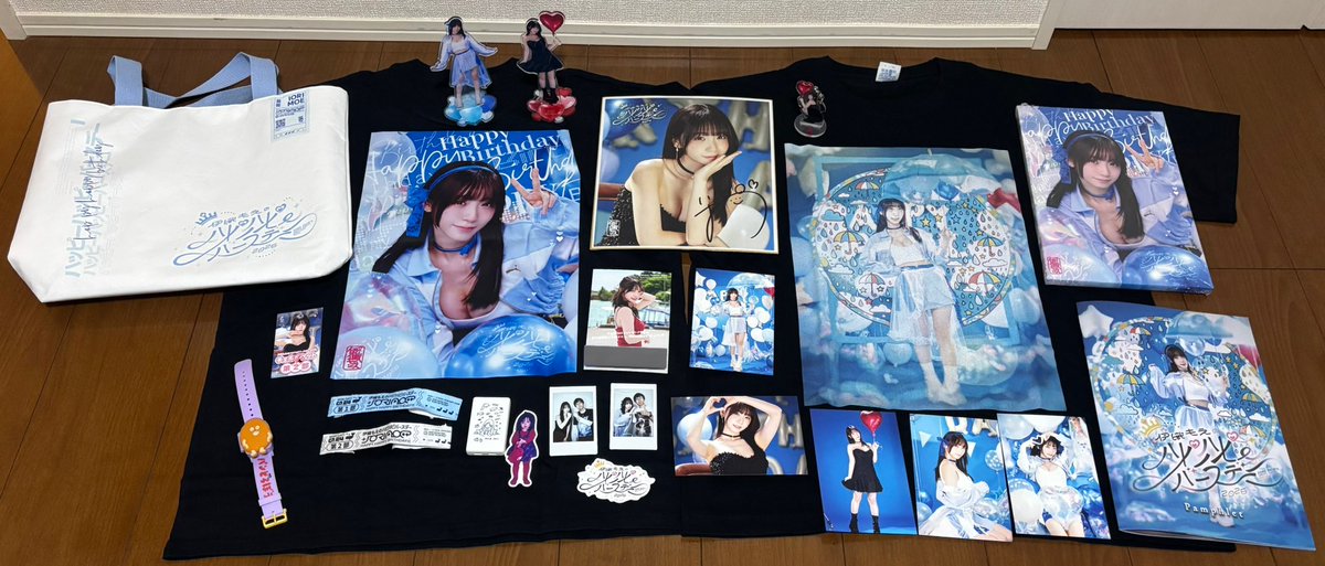 遅ればせながら、伊織もえ生誕祭2026のグッズを開封しました！ 全部