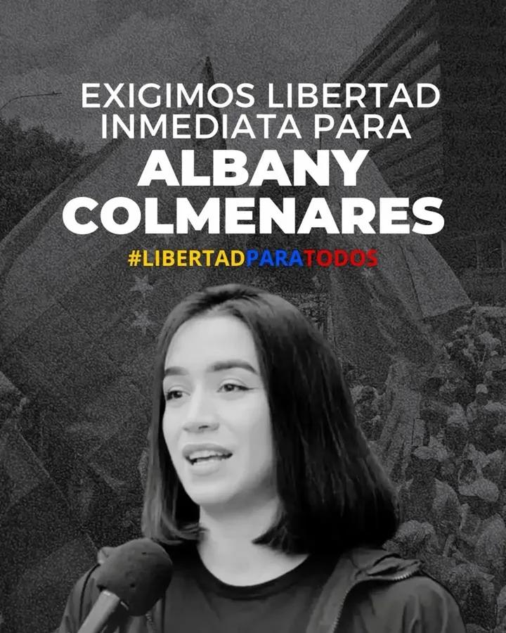 AlexisFRamosP's tweet image. #28Ene Es oportuno hacer mención por Dignora Hernández, Nélida Sánchez, Albany Colmenares y el Dr. Perkins Rocha, #PresosPolíticos en nuestro país. Elevamos nuestra voz para que sean incorporados en la lista de Excarcelación de este proceso que inicio el pasado #08Ene.