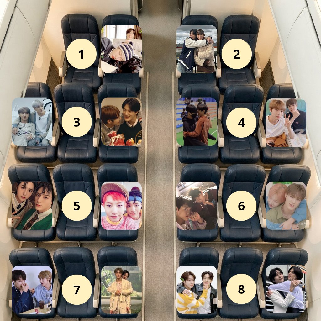 cremejrulee's tweet photo. You have a 23hrs flight with #noren #jenren #nojun #젠런. Where are you sitting? https://t.co/bMw4i9Vgw4