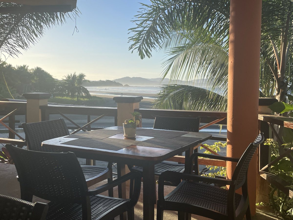 My view at breakfast in Panama.