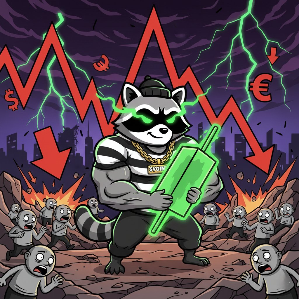 Market RED, $YOINK STEADY 🦝💪

​Justice doesn't retreat; it only coils back to leap higher. 

Look at the chart and witness the strength. 📈

​Yoinked the dip! 📥💎

MORE NEWS COMING 🔥

​#YOINK #Memecoin #Crypto