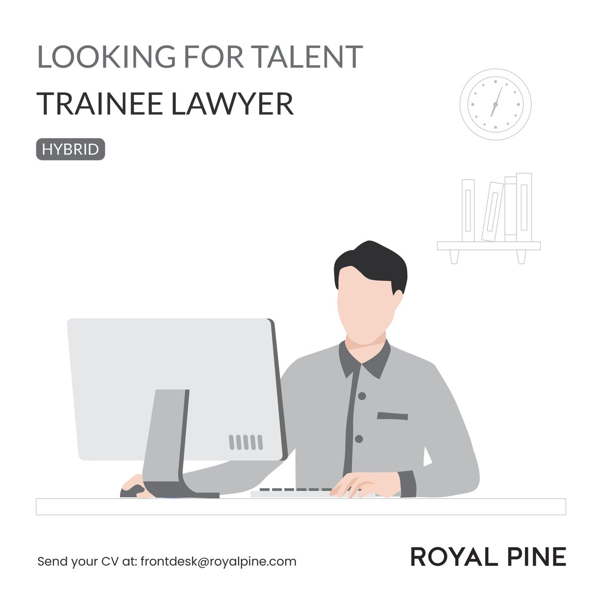 royal_pine1's tweet photo. We’re hiring! We’re looking for a Trainee Lawyer to join our team. Are you a law graduate ready to take your first step into legal practice? Gain hands-on experience across corporate, commercial &amp; regulatory matters.👉 Apply here: https://t.co/IiIOibgG5W

#hiring #traineelawyer https://t.co/qYSt6zOd4P