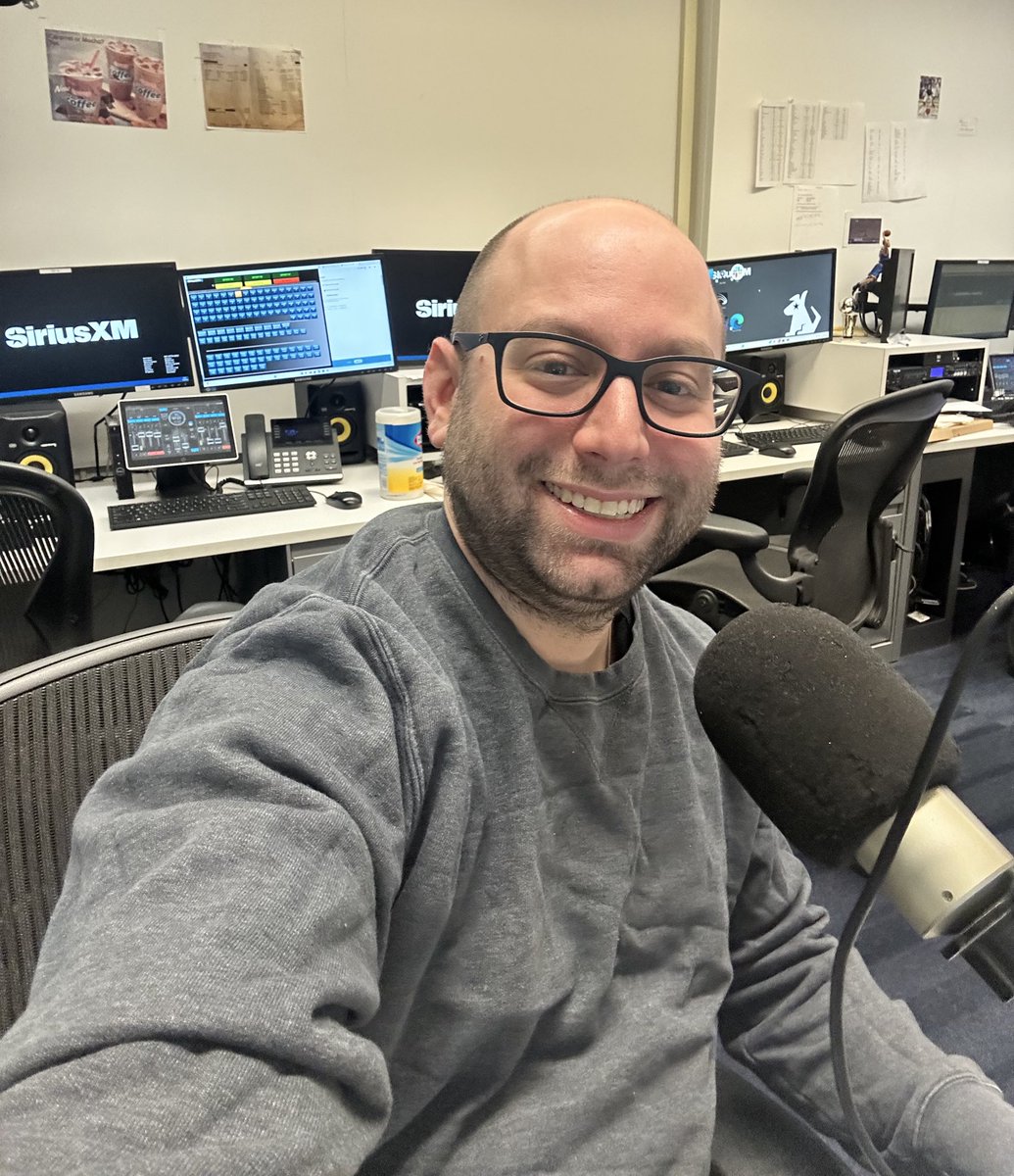 Another day filling-in in the anchor chair! 🎧 

I’ve got your universal updates on <a href="/SiriusXMSports/">SiriusXM Sports</a> from 7 AM to 12 PM ET and on <a href="/MadDogRadio/">Mad Dog Sports Radio</a> with <a href="/AdamSchein/">Adam Schein</a> &amp; <a href="/katienolan/">Katie Nolan</a> from 9:30 AM to 12:30 PM!

Come join us for another great day in sports! 🛰️📻