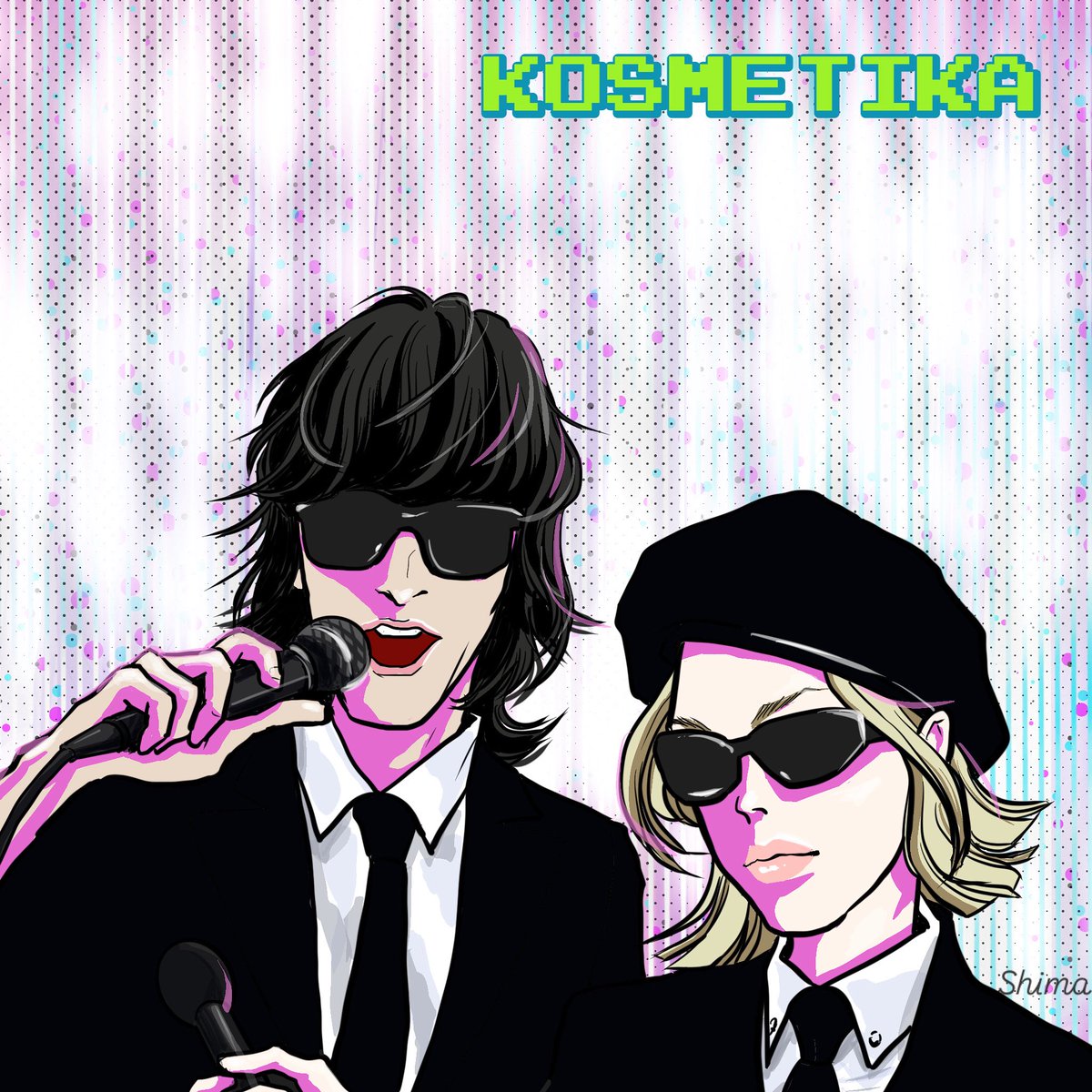 sofiaandfreya's tweet image. #KOSMETIKA コスメティカのヴィーカとマイキー❤︎