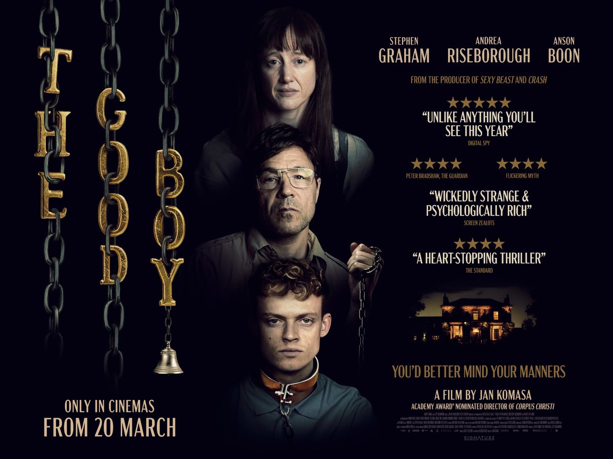 Empire is happy to share the exclusive UK poster for Stephen Graham’s new kidnapping thriller #TheGoodBoy. 

Hitting cinemas exclusively from 20 March.