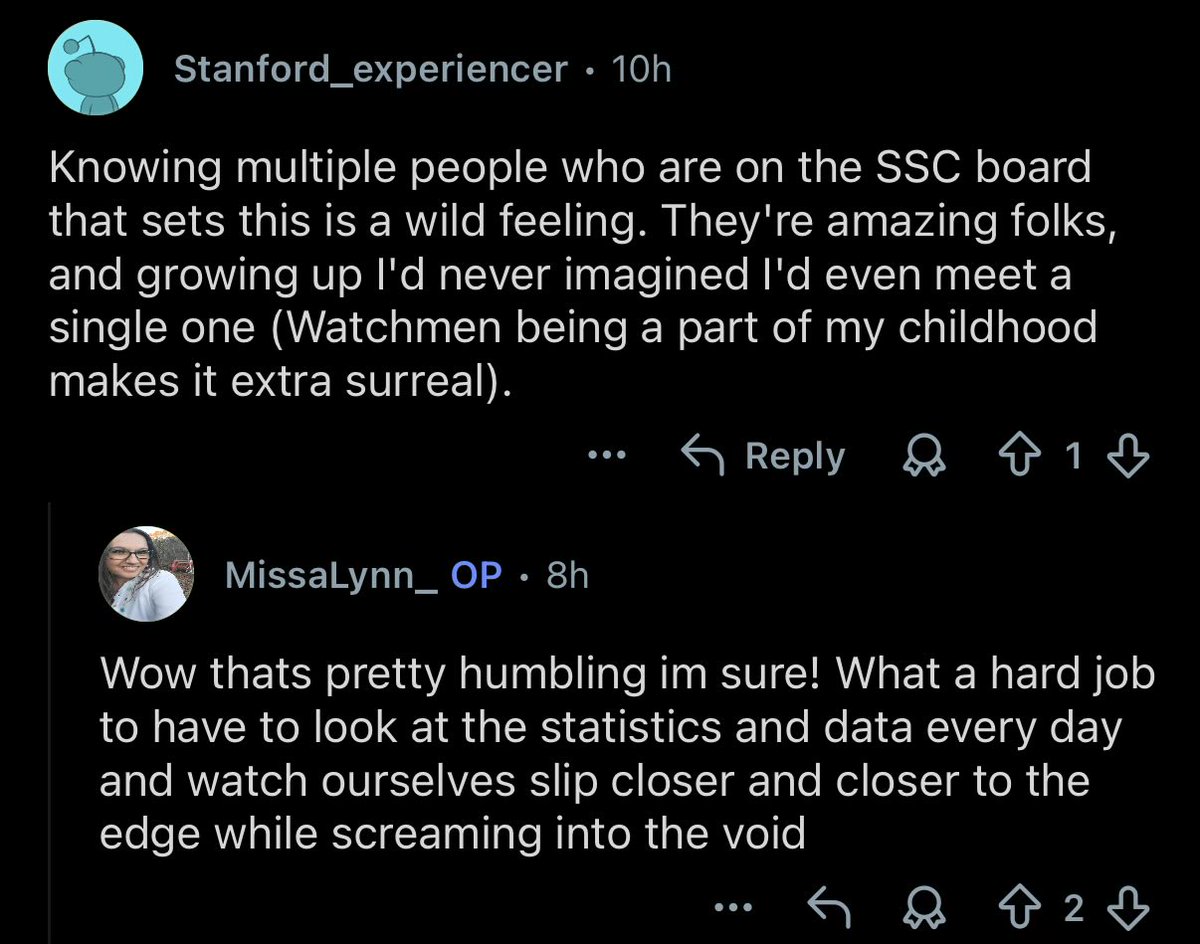 reddit_lies's tweet photo. Watching Redditors freak out over the doomsday clock is absolutely hilarious.

“It’s made by Scientists! It’s a SCIENCE CLOCK! If it hits 0 we’re FUCKED!!!”

Literal NPCs https://t.co/YNVrHXbdRI