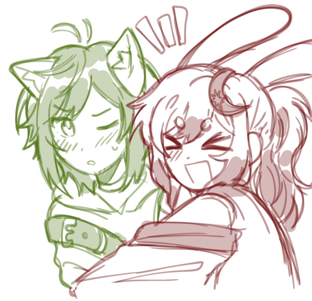 messy doodle of shihosaki as kaguiro #prsk_FA