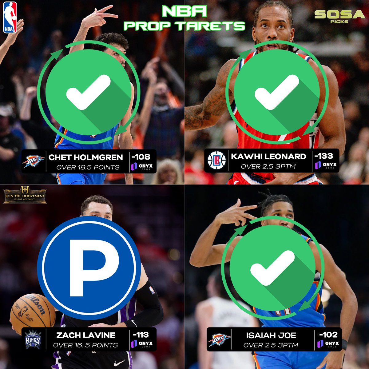 SosaPicks's tweet image. Yesterday I SWEPT ALL MY NBA PICKS 😈

Sending todays to everyone who likes &amp;amp; comments on this post! 

(Must be following to get Dm)