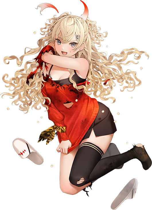 ミネアポリス 節分modeの立ち絵と中破絵 #艦これ