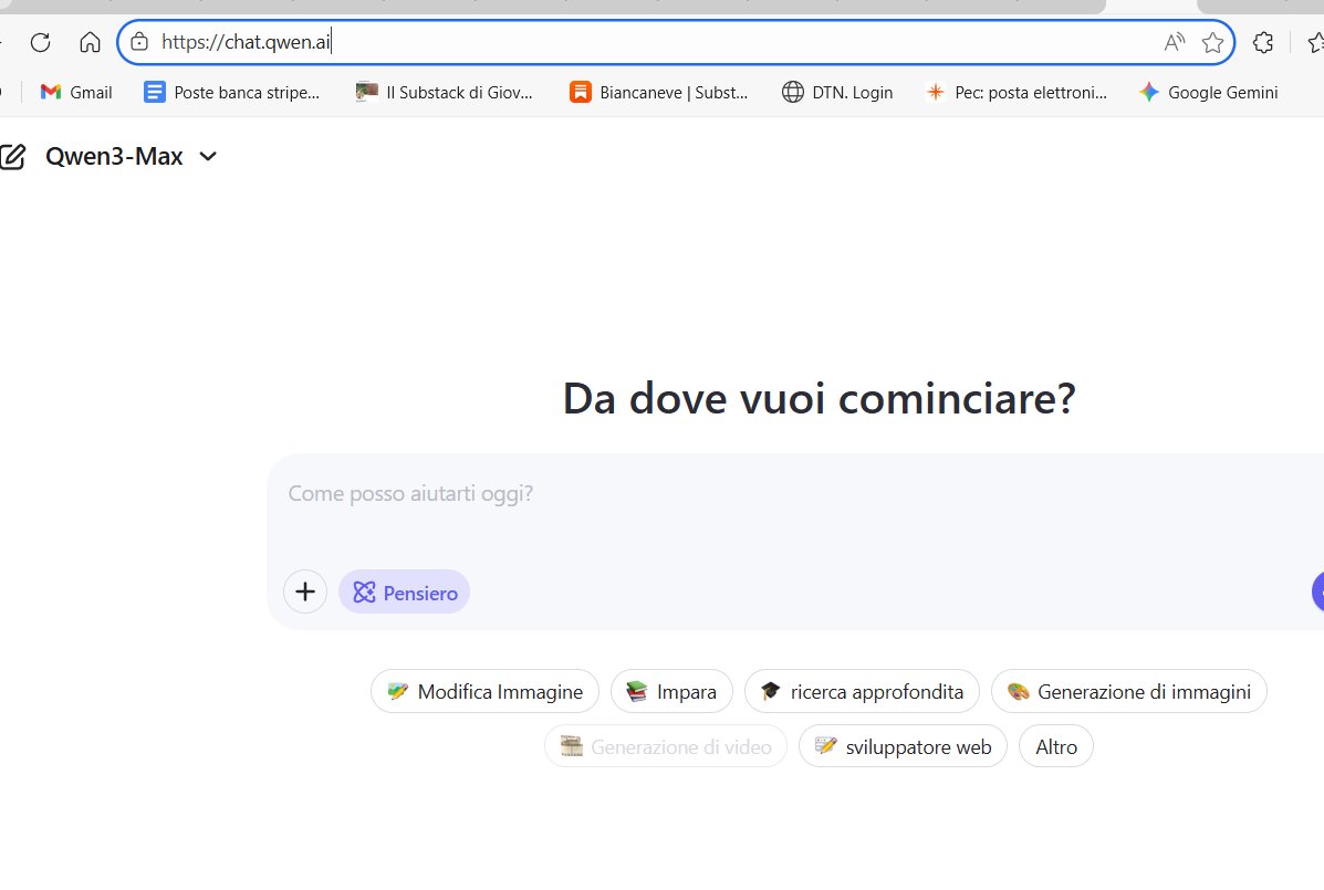Se usi Chatgpt, la versione free è molto inferiore a quella a pagamento. Ma quella a pagamento è pari alle IA cinesi, che però sono sempre gratis: 
Kimi 2.5 kimi.com , 
Qwen Max di Alibaba  chat.qwen.ai 
 DeepSeek deepseek.com/en/
Se quindi usi