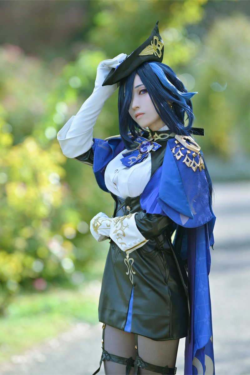 SaeMagic_'s tweet image. 【*Cosplay*】原神/クロリンデ  

Clorinde:冴マ
Photo by:じんグウジ(@jinguji333 )
#冴マコス