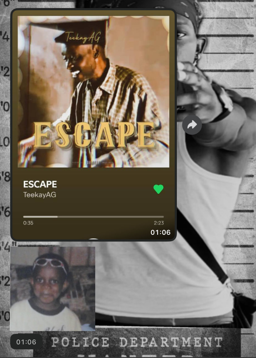 TeekayAG's tweet photo. ESCAPE IS OUT NOW 

MY FIRST SINGLE OF THE YEAR

https://t.co/QliPtEpCYz

Click on likyyo listen 👂 https://t.co/vJs1oLjeIV