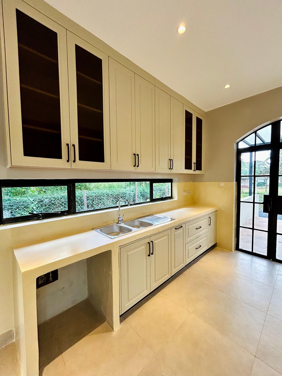 ArchitectMwangi's tweet photo. Small kitchen with a picture ribbon window https://t.co/i0iIWyerqd