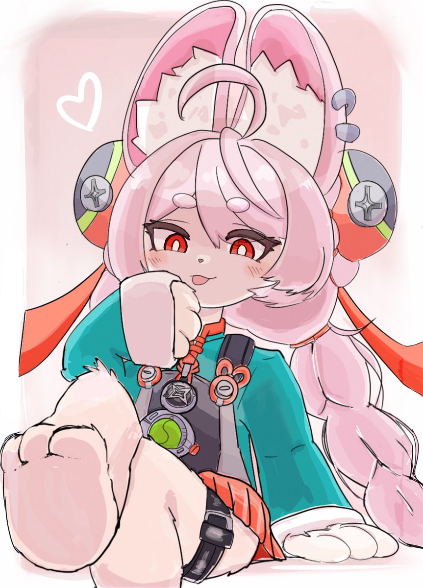 pokosuke111's tweet image. 「ザオちゃんに、何して欲しいのかな〜？」🐇︎💕

#zzzero #照　#イラスト
