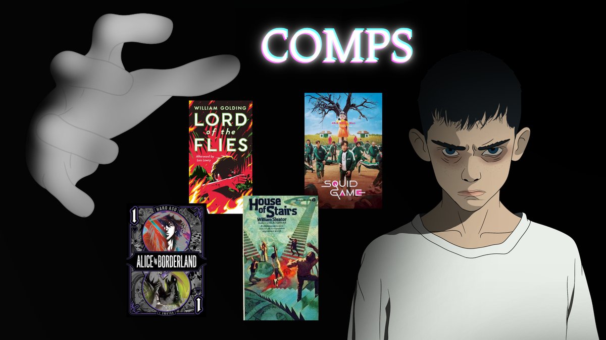 ZTFairfax's tweet photo. Lord of the Flies × Squid Game

Trapped in an endless playground, Dolen must survive deadly games for a god who feeds on fear. The only way out is a prophecy he doesn't believe in and a boy too small to save anyone.

#QuestPit #YA #H #S #AG https://t.co/asIAF1vXOJ