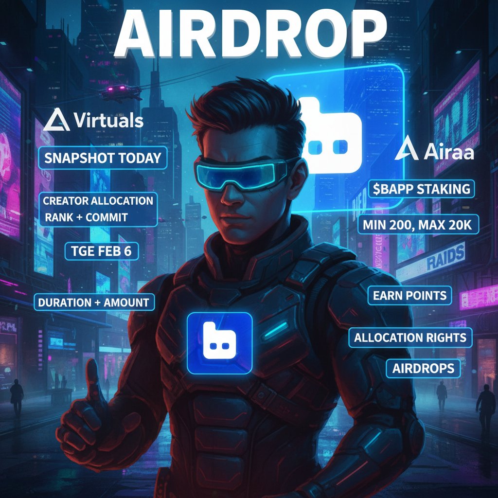 Good Evening 🌇 CT Fam been watching @bappfun line up the next checkpoints.  snapshot for creator allocatoon hits today. rank + commit decides your  lane. min 200, max 20k. enough room to