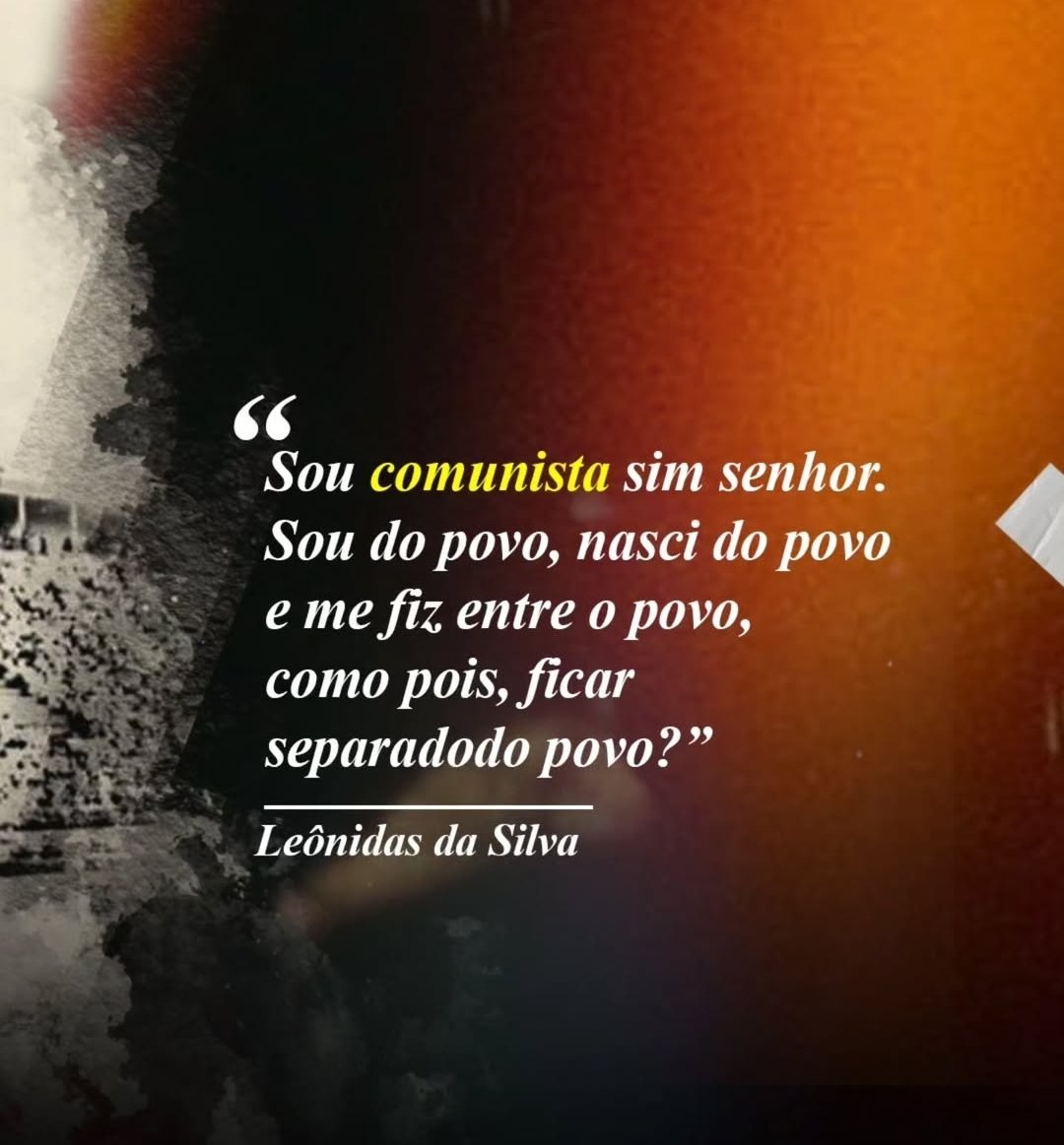 PretoTricol0r's tweet photo. Por qual motivo? Se um dos nossos primeiros ídolos era comunista. https://t.co/ZwLclngHde