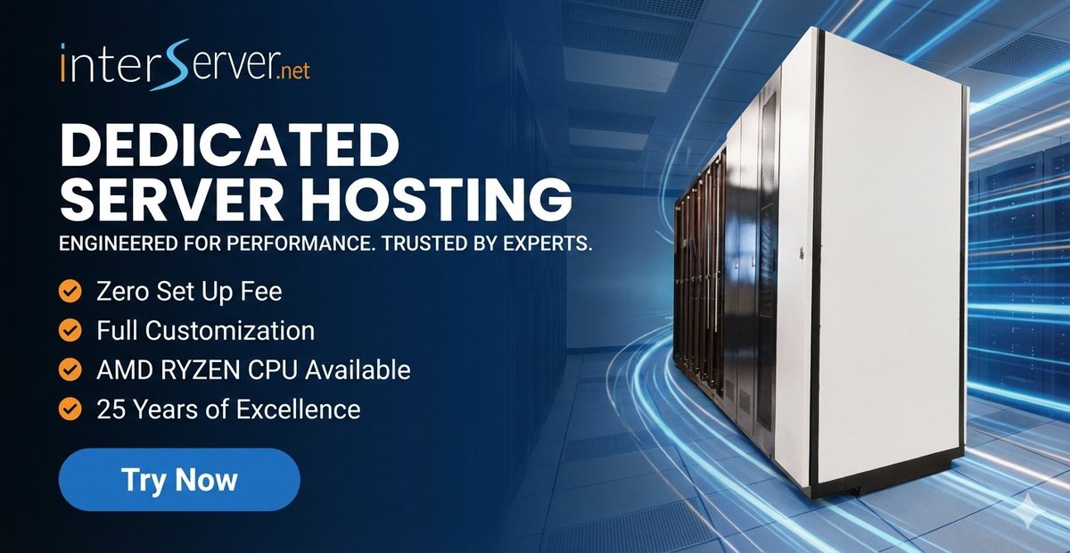 InterServer tweet media