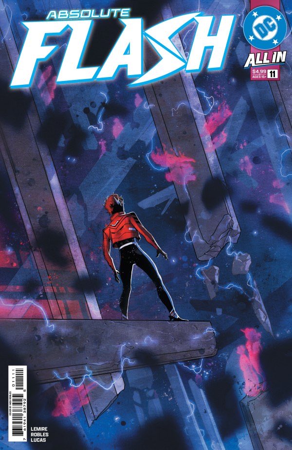 Today! 

I cannot tell you how proud I am to have a book among the other three Absolute titles coming out today. Absolute Wonder Woman, Absolute Martian Manhunter, Absolute Flash.

Each book is special, each hitting a real high in its story right now.

Hope you’ll try them all!