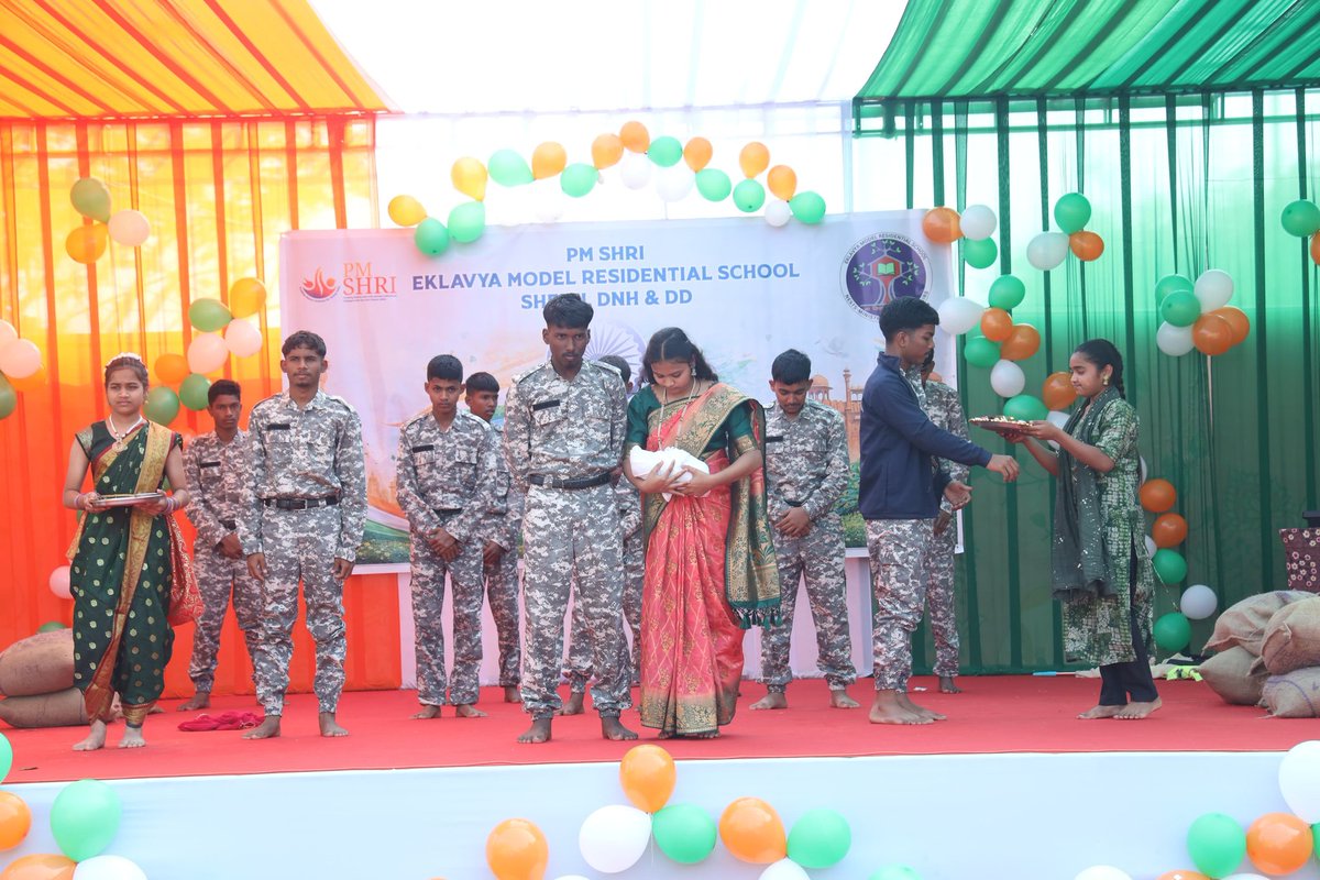 PM SHRI EMRS Shelti, Dadra & Nagar Haveli tweet media