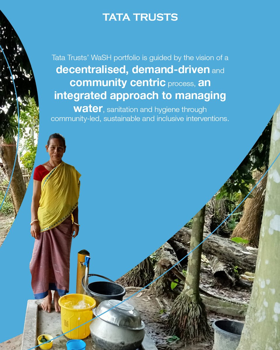 tatatrusts's tweet image. The Tata Trusts are improving access to safe water, sanitation and hygiene, to support healthier and resilient communities.

Read more about our WaSH initiatives: tatatrusts.org/Upload/PDF/tat…

#InServiceOfTheNation #AnnualReport #WaSH #Water #OneWaterOneCommunity #WaterConservation