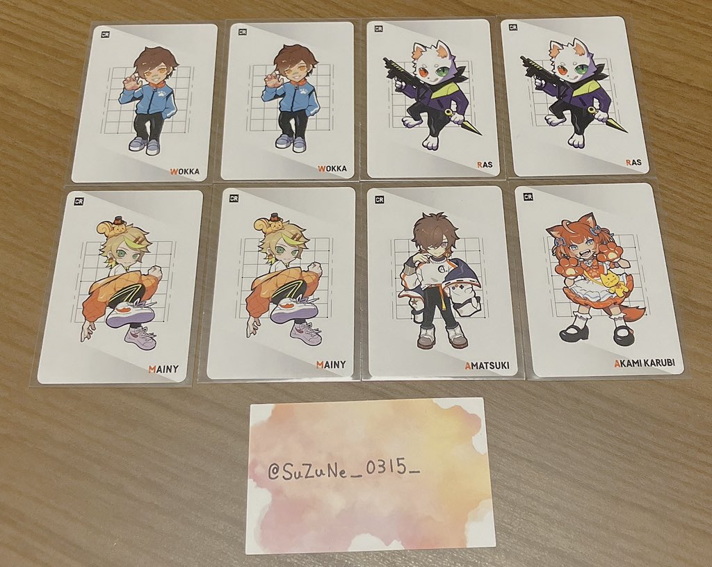 【交換】Crazy Raccoon CR カード

譲)写真の物

求)Alt記載。

※PayPay対応可能。
※🐱がいる為アレルギーがある方はご遠慮ください。

お求めの方居ましたら、お気軽にお声かけください。