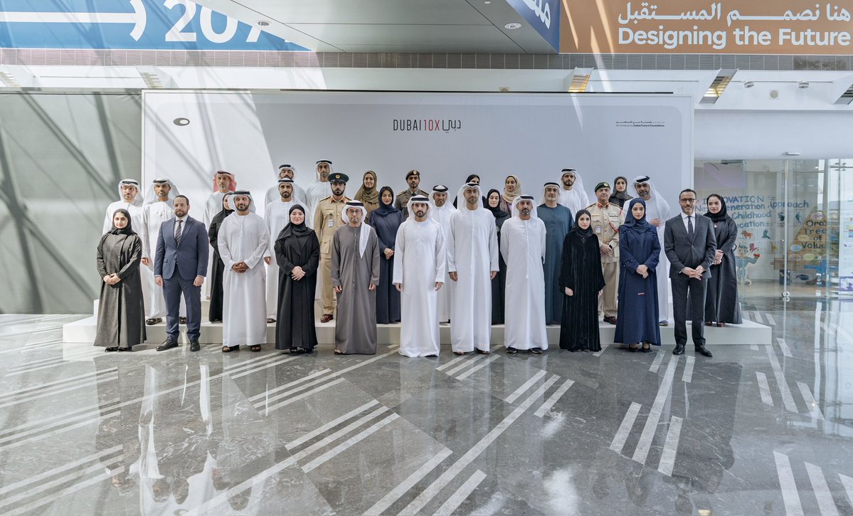 Today, we approved the launch of three projects in mobility, health, and travel, as part of the third phase of the Dubai 10X initiative, overseen by the Dubai Future Foundation. The initiative has driven a qualitative shift in government work in Dubai, embedding a culture of