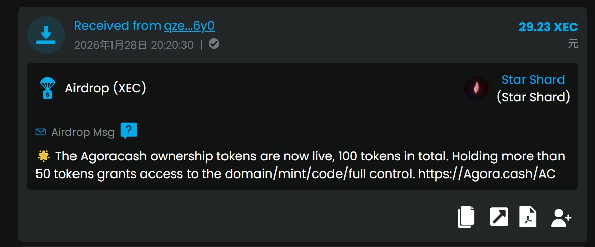 logospunk's tweet image. AgoraCash has officially rugged.
It’s a negative asset: Buying "control" means inheriting massive debts &amp;amp; legal liabilities from past defaults.
❌ NOT an exchange 🚩 A legal trap
#xec #ecash #Agoracash