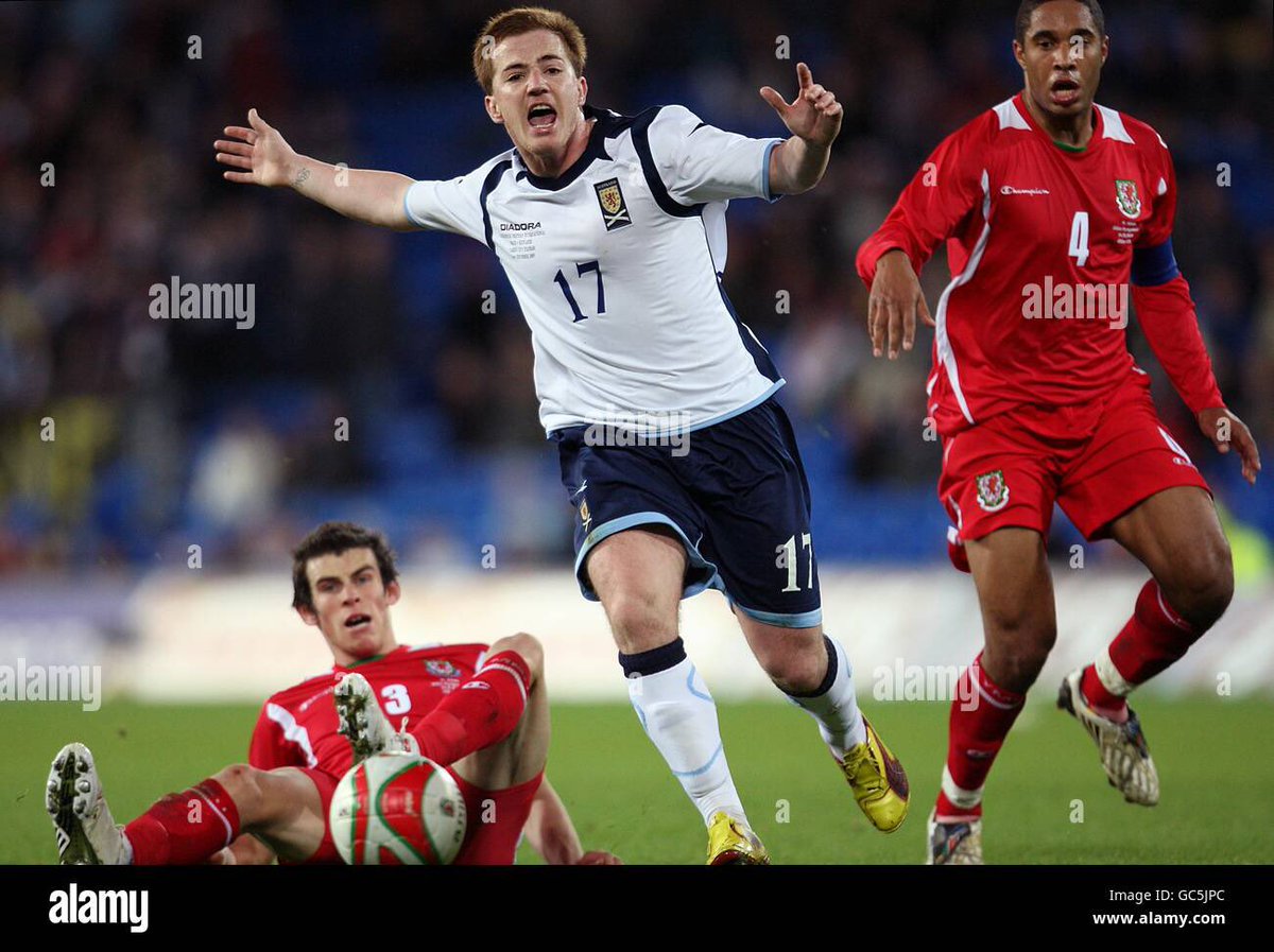 Scotland 🏴󠁧󠁢󠁳󠁣󠁴󠁿 away 2009 match worn ross McCormack against wales 🏴󠁧󠁢󠁷󠁬󠁳󠁿