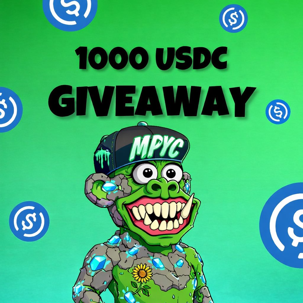 Sending $1000 to 2 random followers🎁 To participate: - Like & retweet this  ☑️ - Follow with notifications on 🛎️ - Drop your $SOL wallet 👛 2x winners  get $500 usdc each Real Winner in 24 hrs