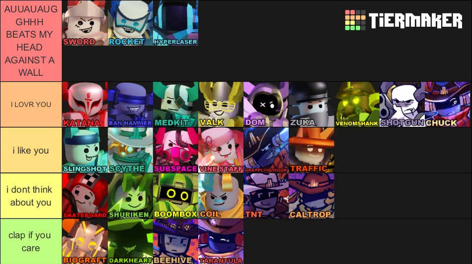 servlsprout's tweet image. if a character isn’t on here just assume i dgaf about them