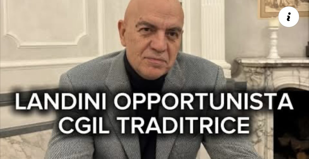 Landini è un politico, non un sindacalista... la CGIL purtroppo ha tradito i lavoratori. (Gentilmente, condividi iscriviti al canale YouTube, Marco Rizzo.)
youtu.be/nVsC1R8CDPE?si…