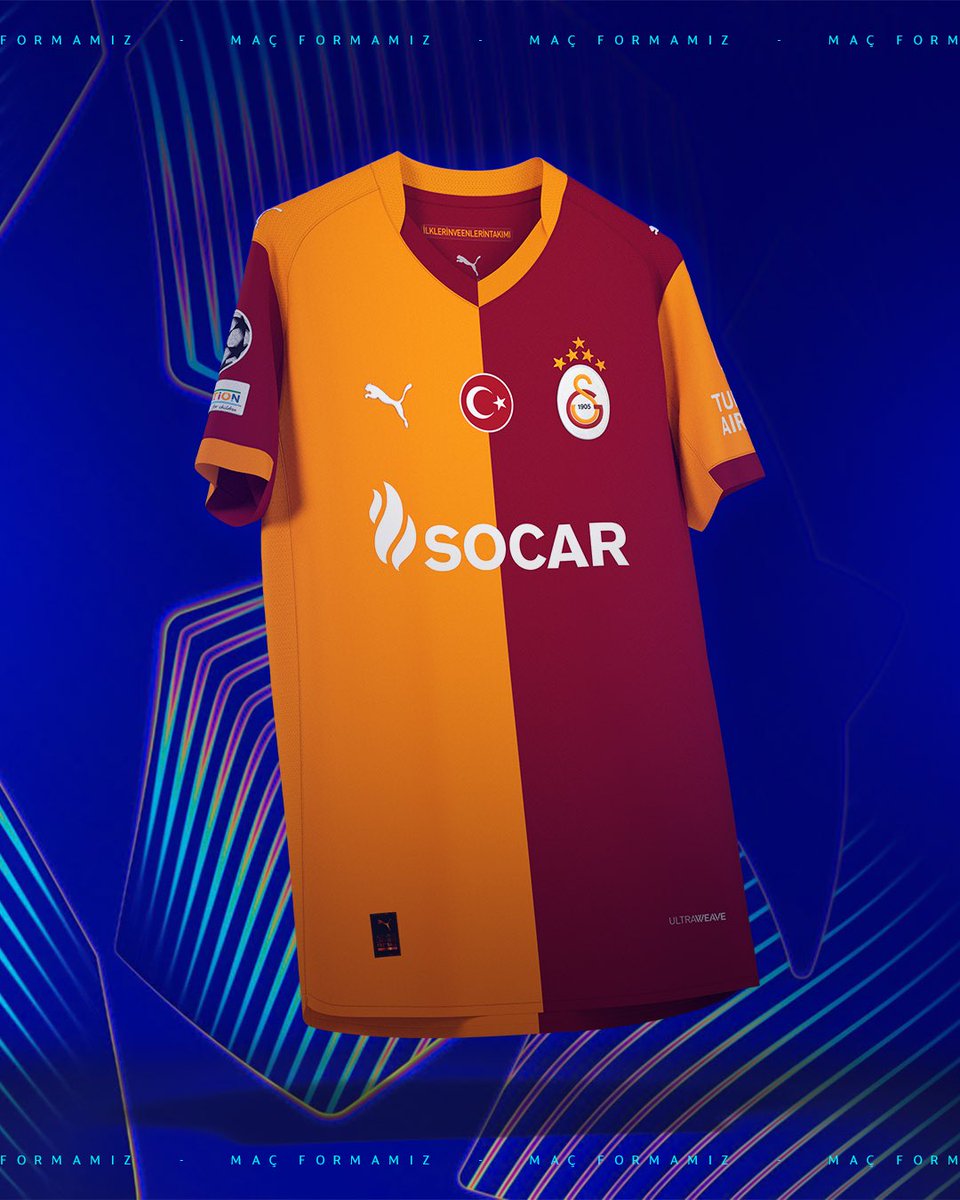 Manchester City maçına parçalı formamızla çıkacağız. 💪 #MCIvGS #UCL