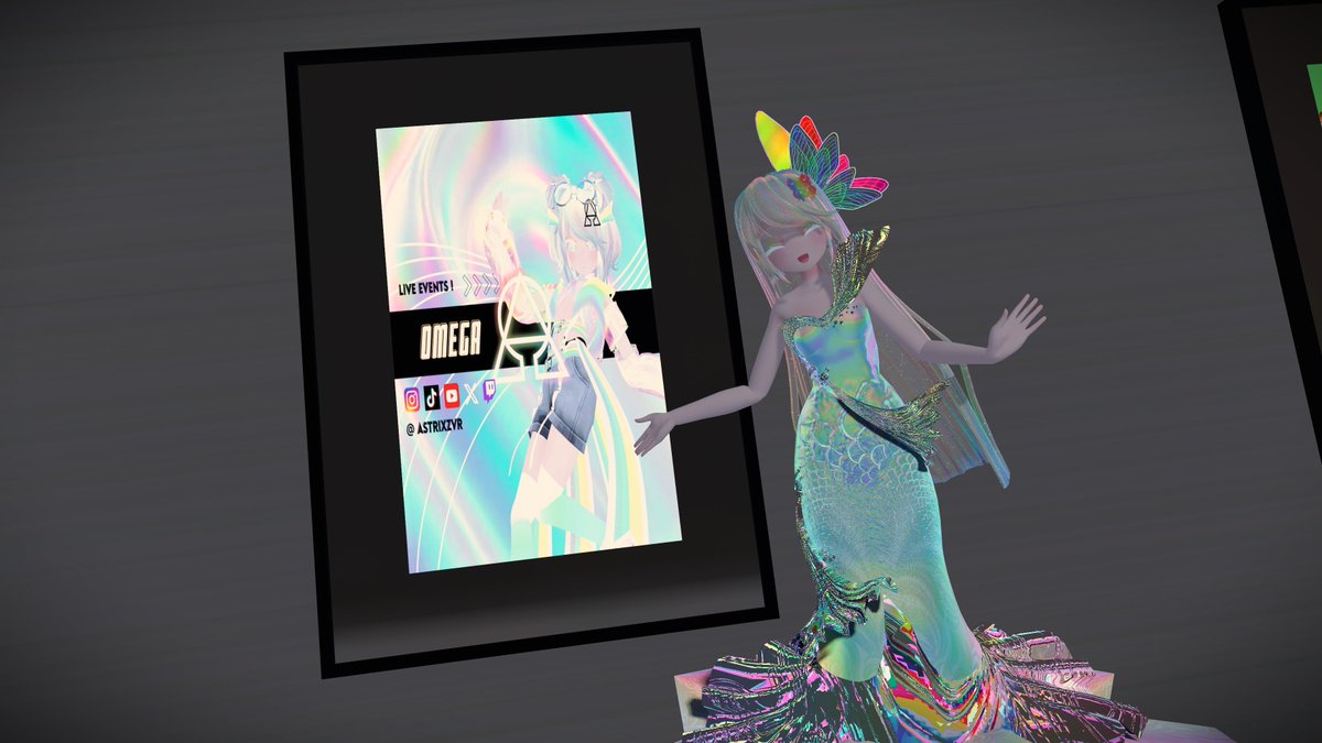 👗<a href="/MaidYume1068/">Yume Maid Cafe</a> Prom' 25👗
Thank you so much <a href="/SpoiledBiscuit/">Biski</a> for inviting me to be a VIP for this year's event! I'm sad I couldn't stay longer as I was rushing to do IRL tasks that day...

I feel so honored to be represented during this amazing event! #YumeMaidCafe #VRChat