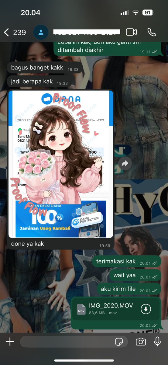 jasa edit video, joki edit video! Wa no DM tweet media