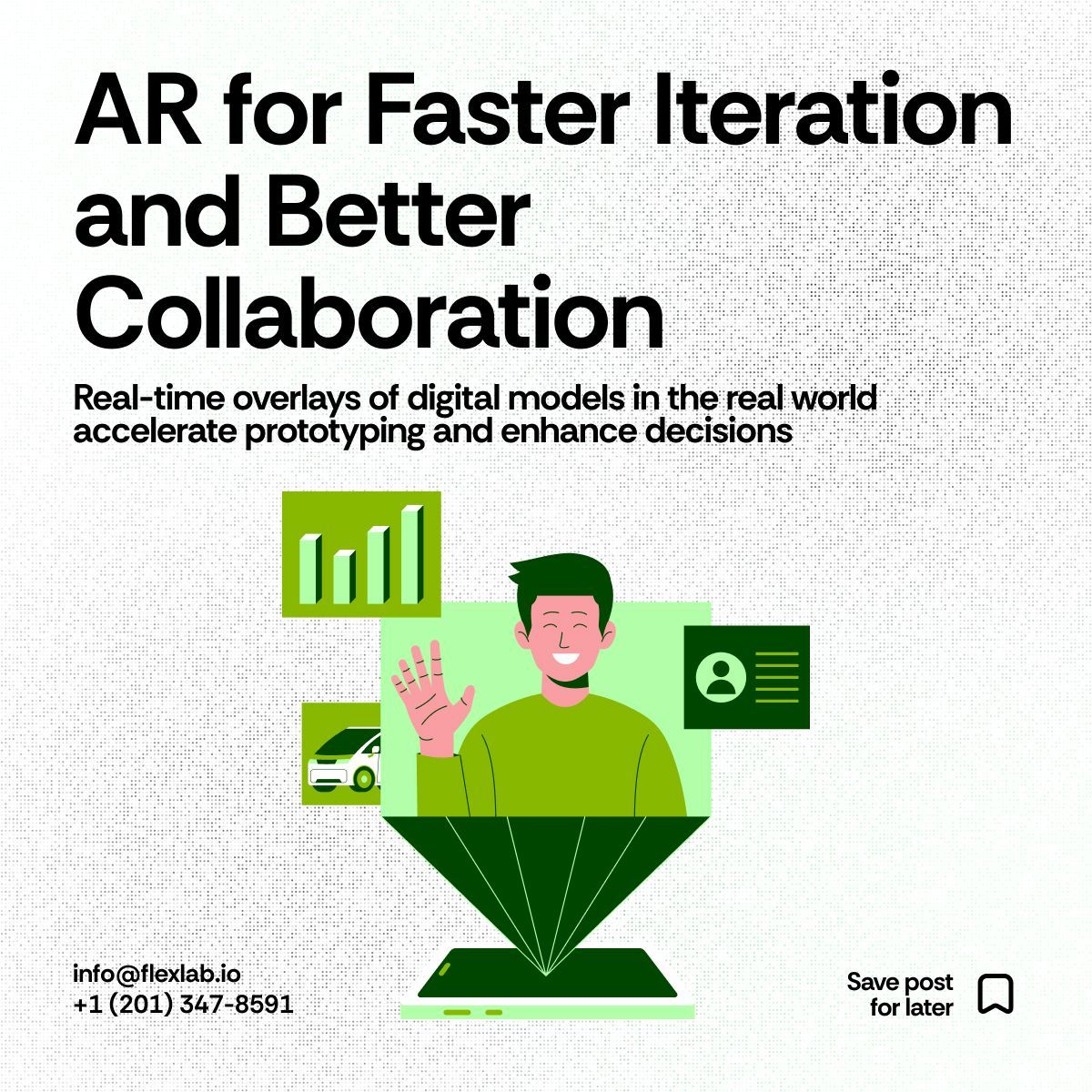 info_flexlab's tweet image. Iterating on 2D screens is a pain

You miss the scale, things don't fit, and teams get misaligned

It’s a waste of time

AR changes that. Real-time overlays fix the guessing game instantly

#Flexlab #FutureOfWork