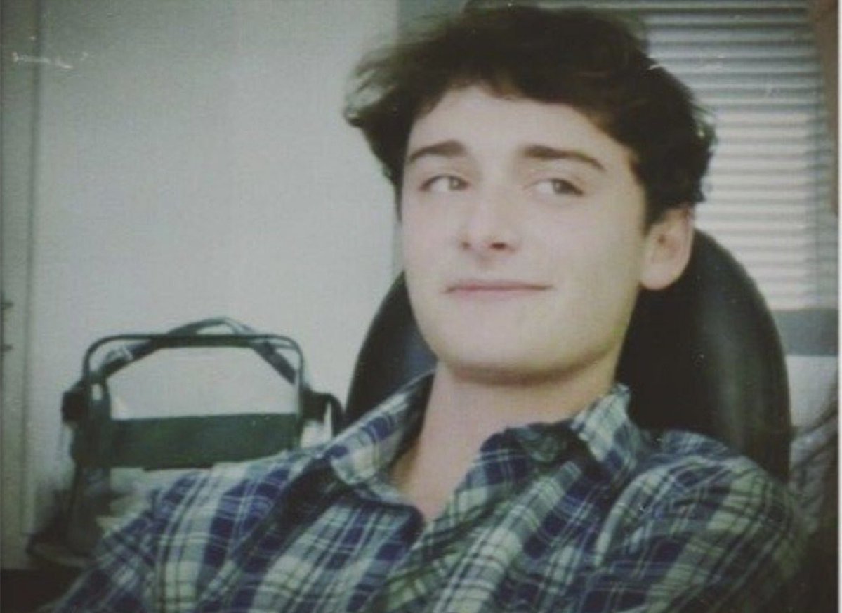 wheelersheartt's tweet image. college byler taking polaroids of each other