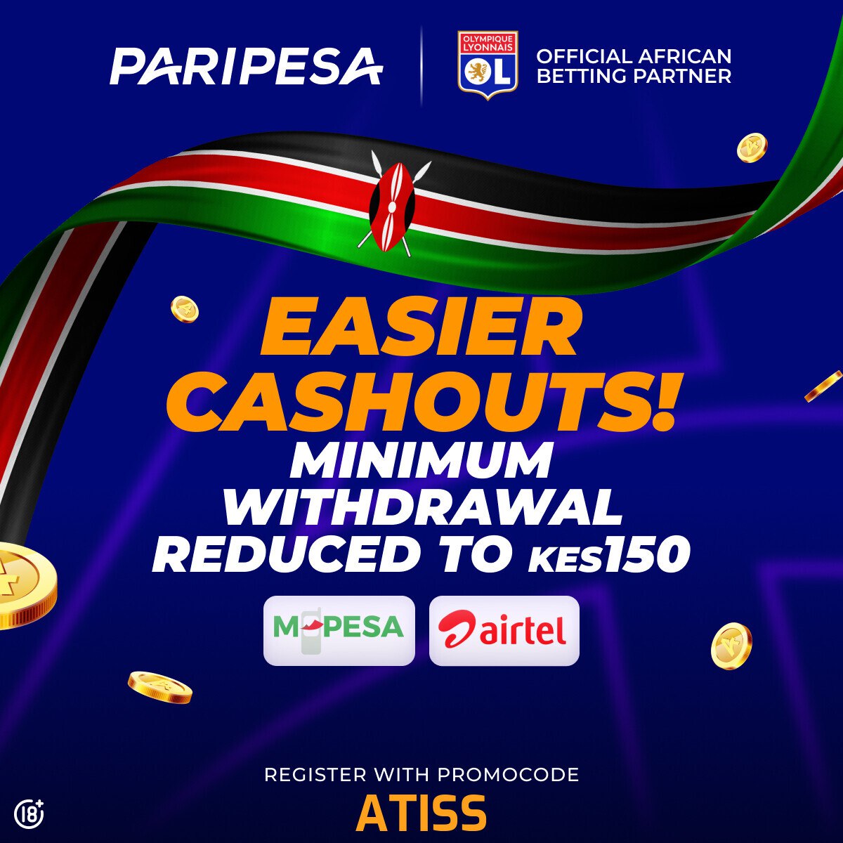vivhylet's tweet image. Good news 👏 👍 
Never ignore!!!
New accounts register👇
Click 👉paripesa.bet/atiss
Promocode:ATISS
App:paripesa.bet/atissapp