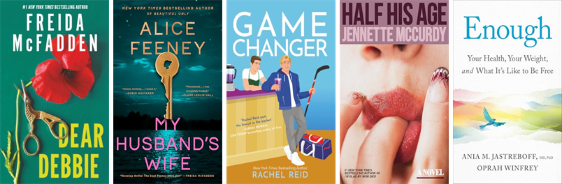 boxlib's tweet photo. This week the Sargent Memorial Library has 70 new books.  New items include Dear Debbie and My Husband's Wife. https://t.co/R0c1Nr6imp https://t.co/ubuVxJ7r44