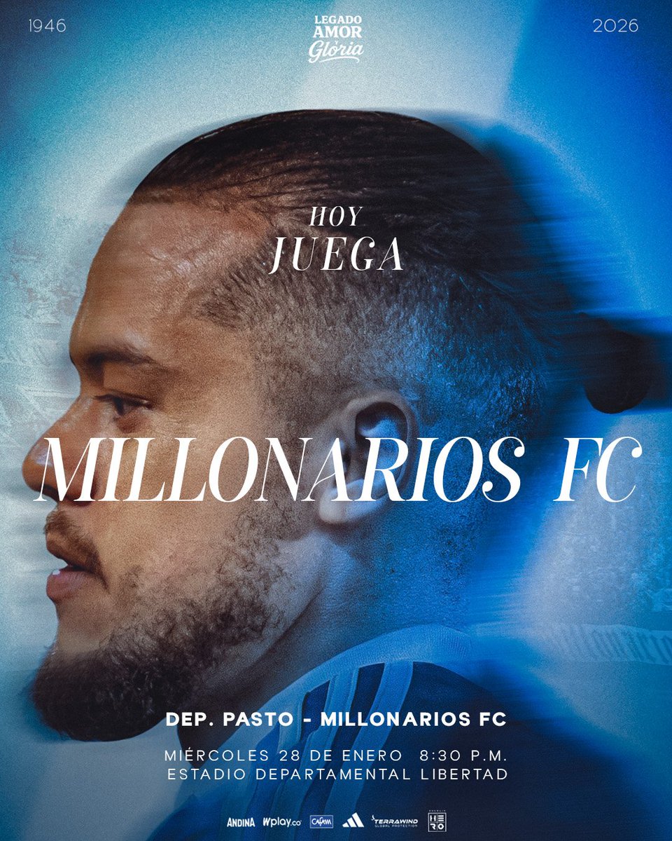 ¡HOY JUEGA EL EMBAJADOR! 🌋Ⓜ️

Noche de fútbol en el Departamental Libertad. Enfrentamos al Pasto desde las 8:30 pm. ¡VAMOS MILLONARIOS! 💙🔥